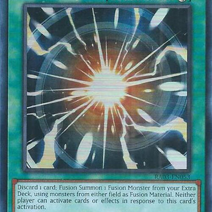 Super Polymerization (UR) [RA03-EN053] Ultra Rare