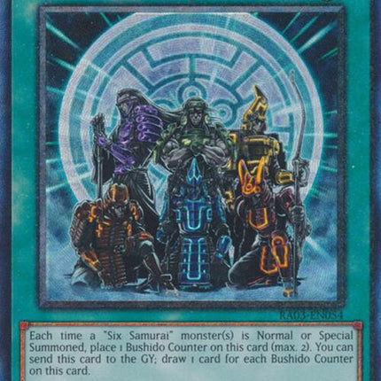 Six Samurai United (CR) [RA03-EN054] Prismatic Collector's Rare
