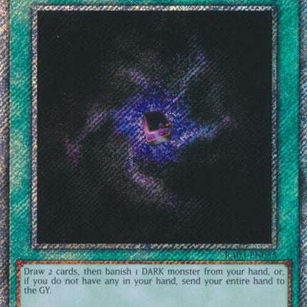 Allure of Darkness (Platinum Secret Rare) [RA03-EN055] Platinum Secret Rare