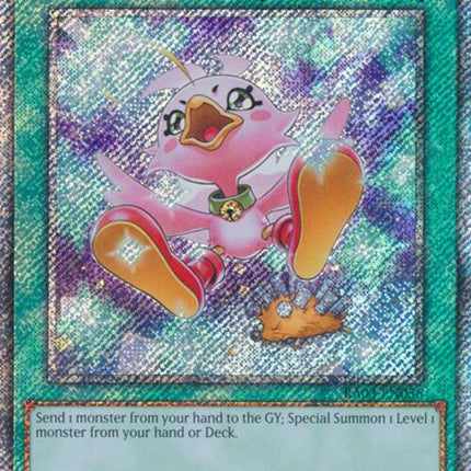 One for One (Alternate Art) (Platinum Secret Rare) [RA03-EN056] Platinum Secret Rare