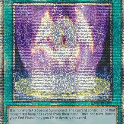 Summoning Curse (Quarter Century Secret Rare) [RA03-EN057] Quarter Century Secret Rare