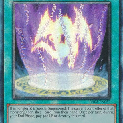 Summoning Curse (UTR) [RA03-EN057] Prismatic Ultimate Rare