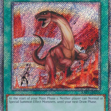 Heat Wave (Platinum Secret Rare) [RA03-EN058] Platinum Secret Rare