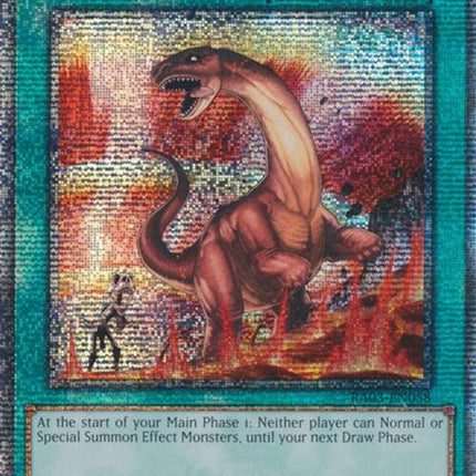 Heat Wave (Quarter Century Secret Rare) [RA03-EN058] Quarter Century Secret Rare