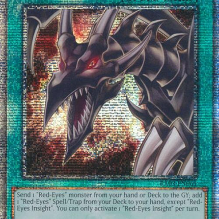 Red-Eyes Insight (Quarter Century Secret Rare) [RA03-EN061] Quarter Century Secret Rare