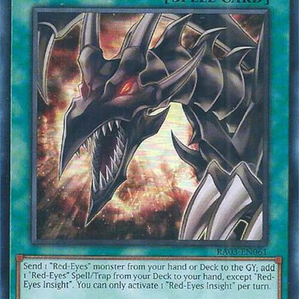 Red-Eyes Insight [RA03-EN061] Super Rare