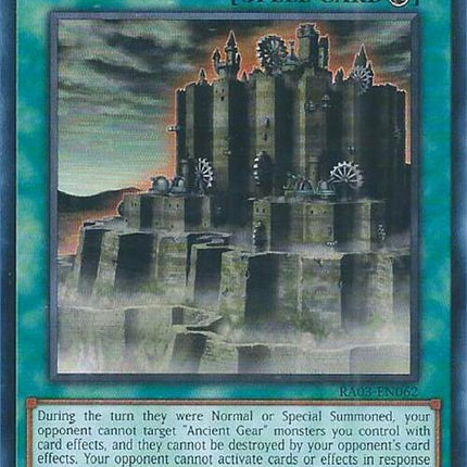 Ancient Gear Fortress [RA03-EN062] Super Rare