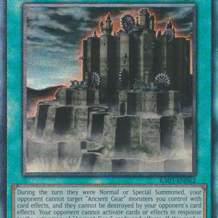 Ancient Gear Fortress (UTR) [RA03-EN062] Prismatic Ultimate Rare