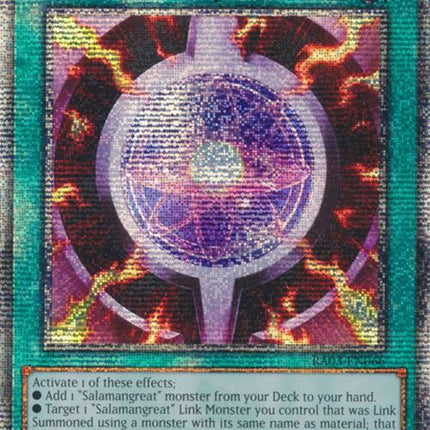 Salamangreat Circle (Quarter Century Secret Rare) [RA03-EN066] Quarter Century Secret Rare