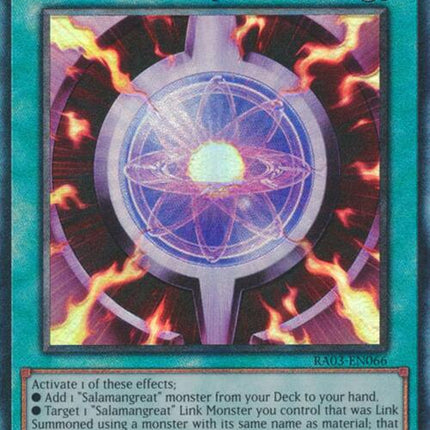 Salamangreat Circle (UTR) [RA03-EN066] Prismatic Ultimate Rare