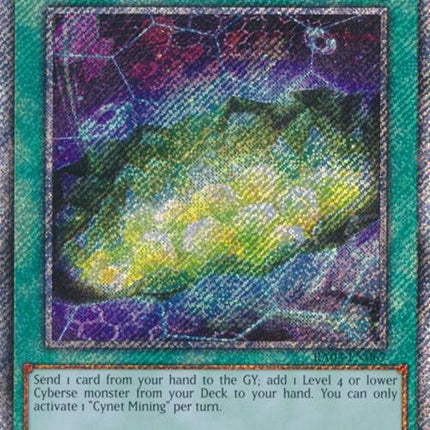 Cynet Mining (Platinum Secret Rare) [RA03-EN067] Platinum Secret Rare