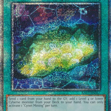 Cynet Mining (Quarter Century Secret Rare) [RA03-EN067] Quarter Century Secret Rare