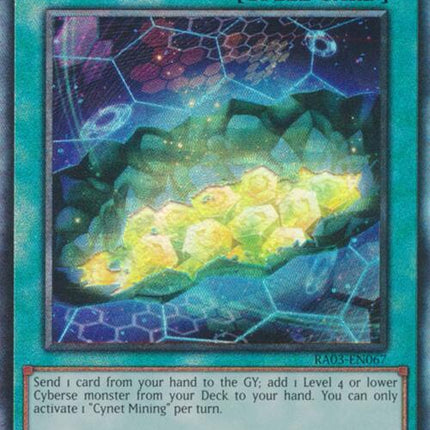 Cynet Mining (UTR) [RA03-EN067] Prismatic Ultimate Rare