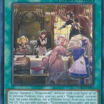 Dragonmaid Hospitality [RA03-EN068] Super Rare