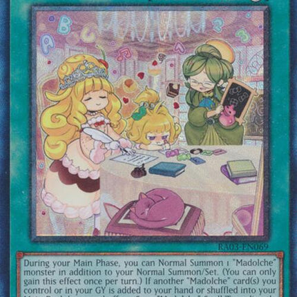 Madolche Salon (CR) [RA03-EN069] Prismatic Collector's Rare