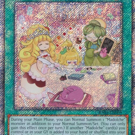 Madolche Salon (Platinum Secret Rare) [RA03-EN069] Platinum Secret Rare