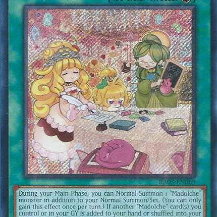 Madolche Salon (Secret Rare) [RA03-EN069] Secret Rare