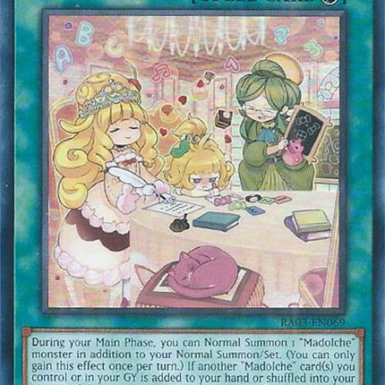 Madolche Salon [RA03-EN069] Super Rare