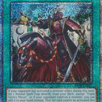 Triple Tactics Thrust (Quarter Century Secret Rare) [RA03-EN072] Quarter Century Secret Rare