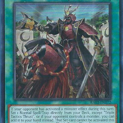 Triple Tactics Thrust (UR) [RA03-EN072] Ultra Rare