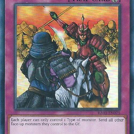 Rivalry of Warlords [RA03-EN075] Super Rare