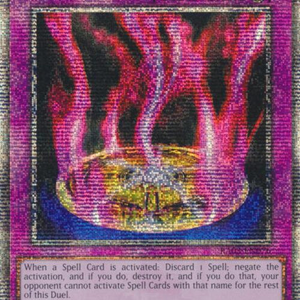 Cursed Seal of the Forbidden Spell (Quarter Century Secret Rare) [RA03-EN076] Quarter Century Secret Rare