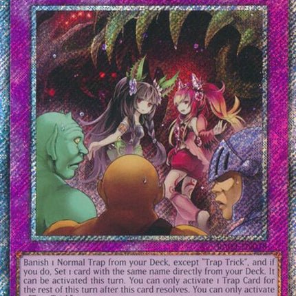 Trap Trick (Platinum Secret Rare) [RA03-EN078] Platinum Secret Rare