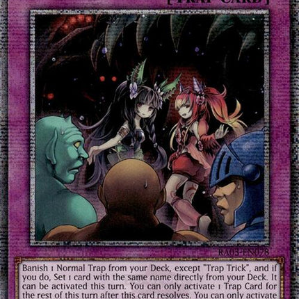 Trap Trick (Quarter Century Secret Rare) [RA03-EN078] Quarter Century Secret Rare