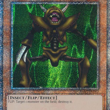 Man-Eater Bug (Quarter Century Secret Rare) [RA03-EN082] Quarter Century Secret Rare