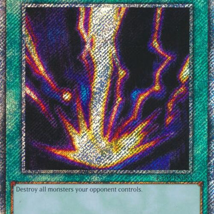 Raigeki (Platinum Secret Rare) [RA03-EN083] Platinum Secret Rare