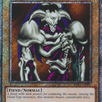 Summoned Skull (Platinum Secret Rare) [RA03-EN086] Platinum Secret Rare