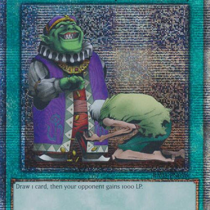 Upstart Goblin (Quarter Century Secret Rare) [RA03-EN096] Quarter Century Secret Rare