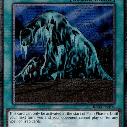 Cold Wave (Quarter Century Secret Rare) [RA03-EN104] Quarter Century Secret Rare