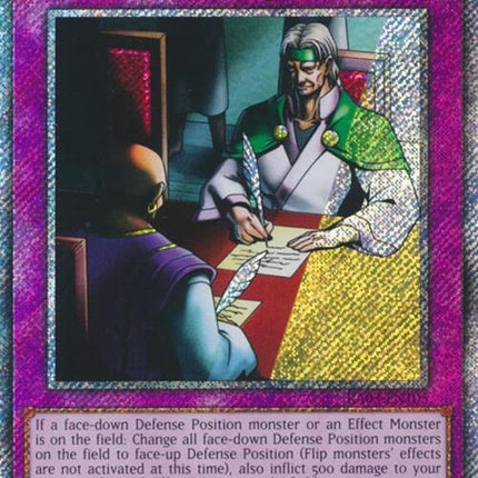 Ceasefire (Platinum Secret Rare) [RA03-EN105] Platinum Secret Rare
