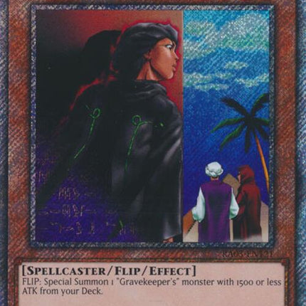Gravekeeper's Spy (Platinum Secret Rare) [RA03-EN121] Platinum Secret Rare