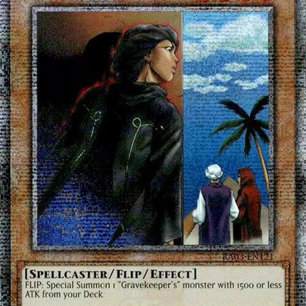 Gravekeeper's Spy (Quarter Century Secret Rare) [RA03-EN121] Quarter Century Secret Rare