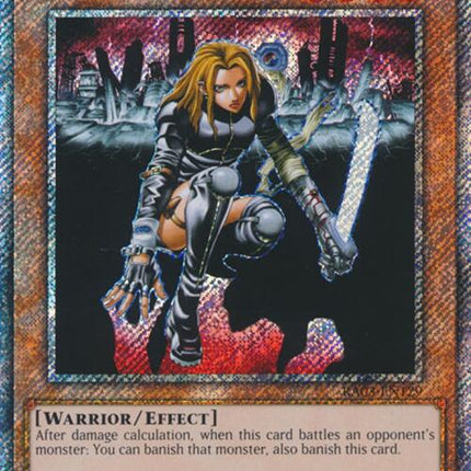 D.D. Warrior Lady (Platinum Secret Rare) [RA03-EN129] Platinum Secret Rare