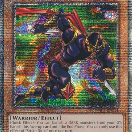 Strike Ninja (Quarter Century Secret Rare) [RA03-EN131] Quarter Century Secret Rare