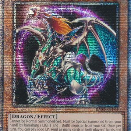Chaos Emperor Dragon - Envoy of the End (Quarter Century Secret Rare) [RA03-EN133] Quarter Century Secret Rare