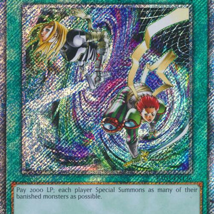 Dimension Fusion (Platinum Secret Rare) [RA03-EN136] Platinum Secret Rare