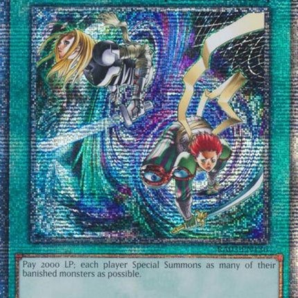 Dimension Fusion (Quarter Century Secret Rare) [RA03-EN136] Quarter Century Secret Rare
