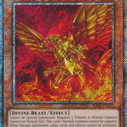 The Winged Dragon of Ra (Platinum Secret Rare) [RA03-EN137] Platinum Secret Rare