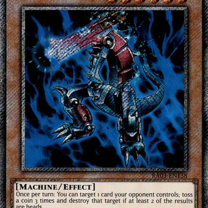 Blowback Dragon (Platinum Secret Rare) [RA03-EN138] Platinum Secret Rare