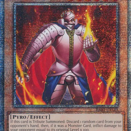 Thestalos the Firestorm Monarch (Quarter Century Secret Rare) [RA03-EN143] Quarter Century Secret Rare
