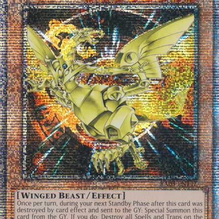 Sacred Phoenix of Nephthys (Quarter Century Secret Rare) [RA03-EN147] Quarter Century Secret Rare