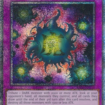 Deck Devastation Virus (Quarter Century Secret Rare) [RA03-EN150] Quarter Century Secret Rare