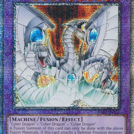 Cyber End Dragon (Quarter Century Secret Rare) [RA03-EN156] Quarter Century Secret Rare