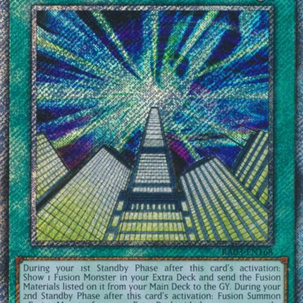 Future Fusion (Platinum Secret Rare) [RA03-EN168] Platinum Secret Rare
