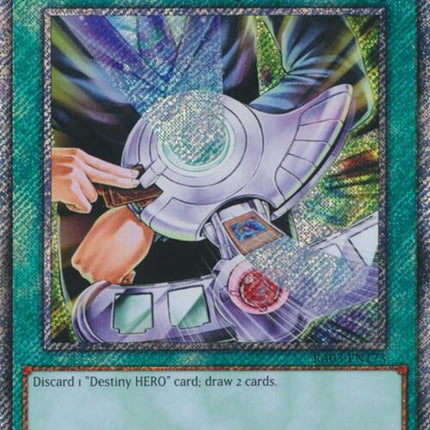 Destiny Draw (Platinum Secret Rare) [RA03-EN173] Platinum Secret Rare