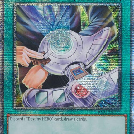 Destiny Draw (Quarter Century Secret Rare) [RA03-EN173] Quarter Century Secret Rare